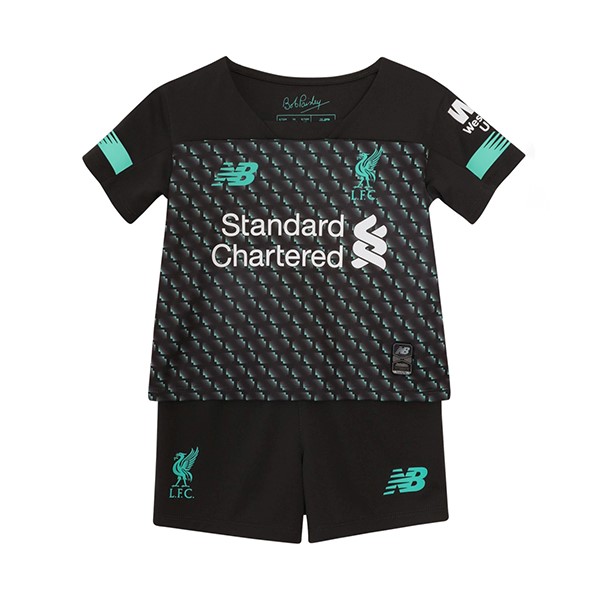 Camiseta Liverpool Tercera equipación Niño 2019-2020 Negro